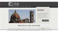 Desktop Screenshot of hotelelitefirenze.com